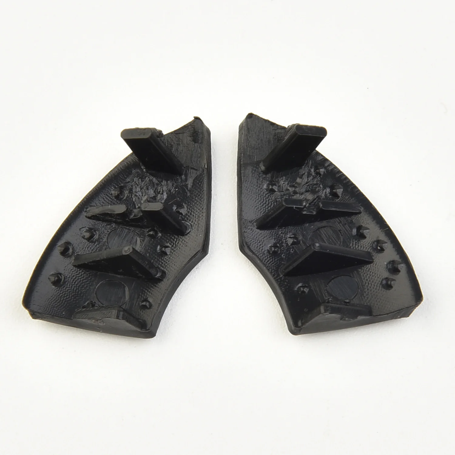 Practical Household Mould Cover Mould cover Set Supplies For Fiat 500 Radio 4pcs Accessories Black Point Holes