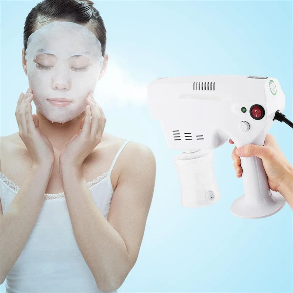 Portable Nano Steam Gun Hairdressing Hydrating Spray Hair Dyeing Perm Care Nano Machine Spray Gun Hairdressing Steam