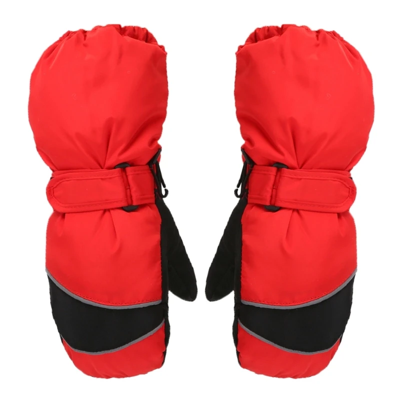 Breathable Sports Gloves Non-slip Kids Fingerless Mittens for 4-8T Boys & Girls
