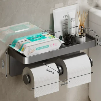 Wall Mount Toilet Paper Holder 1