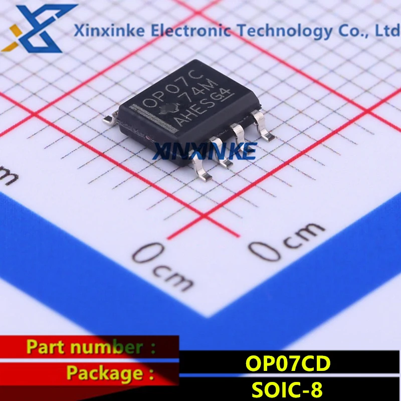 Op07Cd Op07C Soic-8 Amplificatori Di Precisione Low Offset Volt Prec Amplificatore A Basso Offset Ci Nuovo Di Zecca Originale