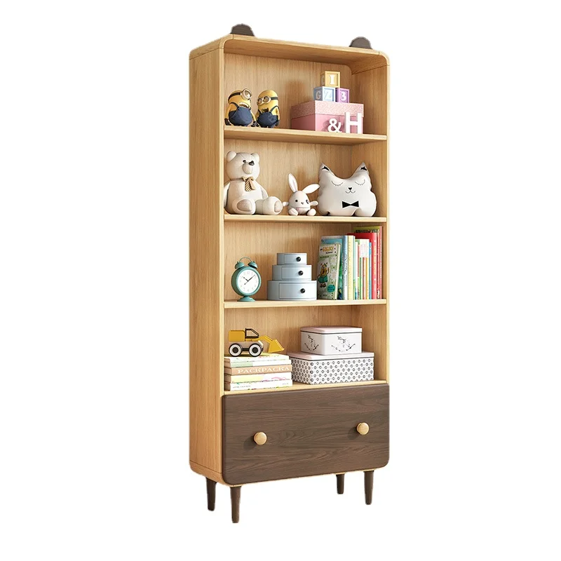 

Qf Children's Cartoon Bookcase Furniture Locker Storage Rack Bedroom Storage Furniture