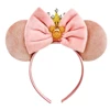 Birthday Girl Minnie Mouse Ears Headband Bee Winnie the Pooh Bear Girl Piglet Tigger Hair Accessories Women Roo Eeyore Hairband 6