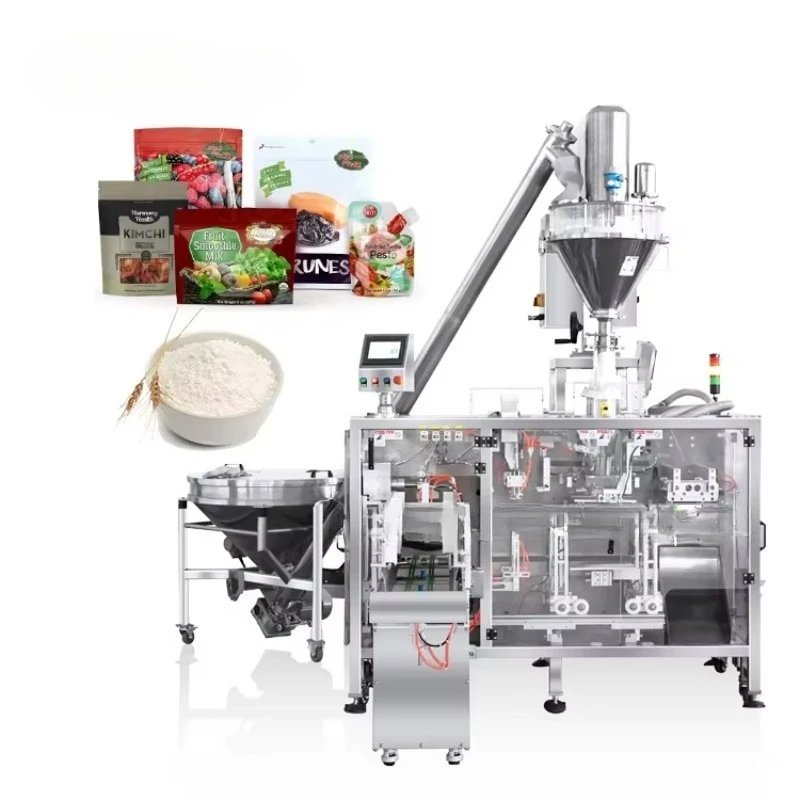 Automatic Powder Premade Pouch Bag Packing Machine Maize Flour Corn ...