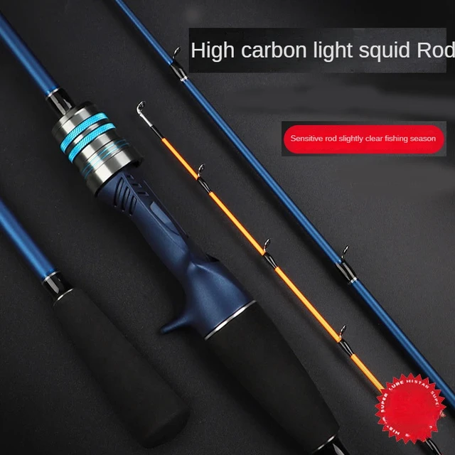 WinsCraft High Carbon Squid Jigging Fishing Rod, Titanium Tip, Boat Octopus  Casting Rod, Saltwater Boat Rod ML, Titanium Tip - AliExpress