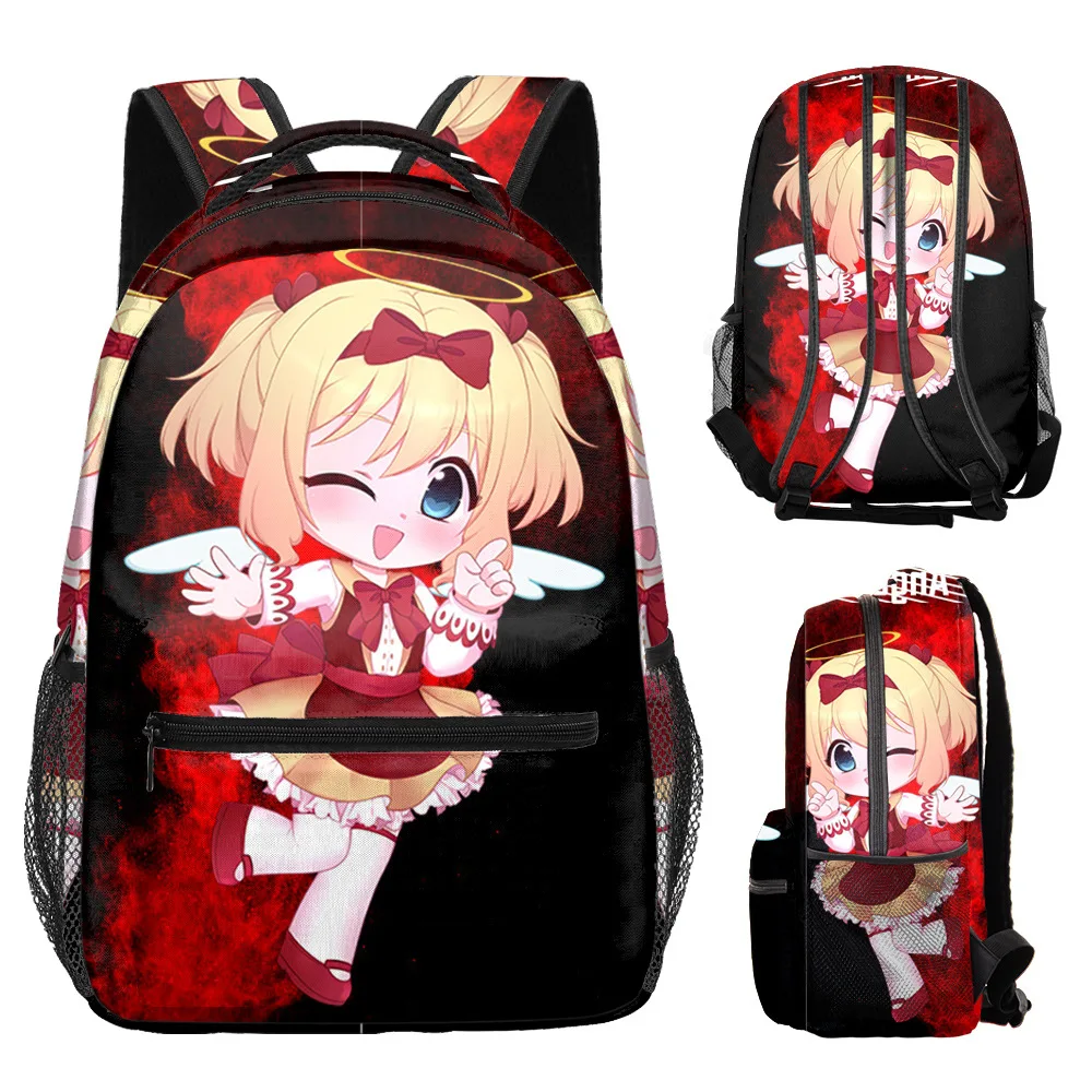 

Популярные Молодежные школьные ранцы Kpop унисекс, новинка, дорожные сумки Gacha Life, водонепроницаемые Наплечные рюкзаки из ткани Оксфорд с 3D-принтом для ноутбука