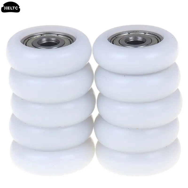 Diameter 23mm Sliding Shower Roller Wheel Plastic Door Replacement Roller Wheel Runner 2/5/10pieces shower room accessories
