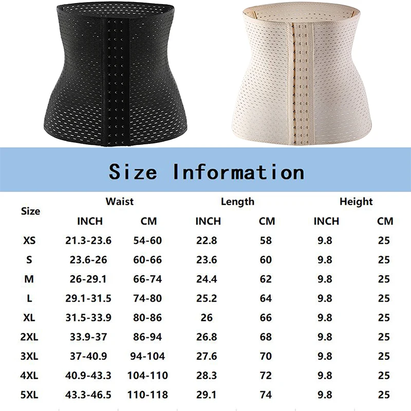 Men shapewearWaist Trainer Slimming Body Shaper Belt Support Underwear Sweat Corset Loss Lose Weight Waist Trimmer Belt Workout