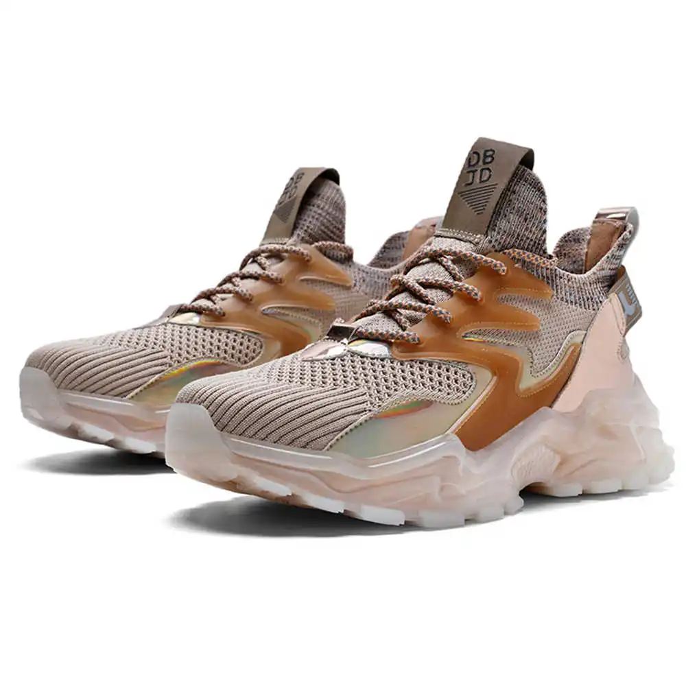 Platforme Liquidazione Antiscivolo Offre Scarpe Casual A Gamba Larga Sneakers Argento Uomo Visitatori Sportivi Acquista Zapato Baskette Fashion