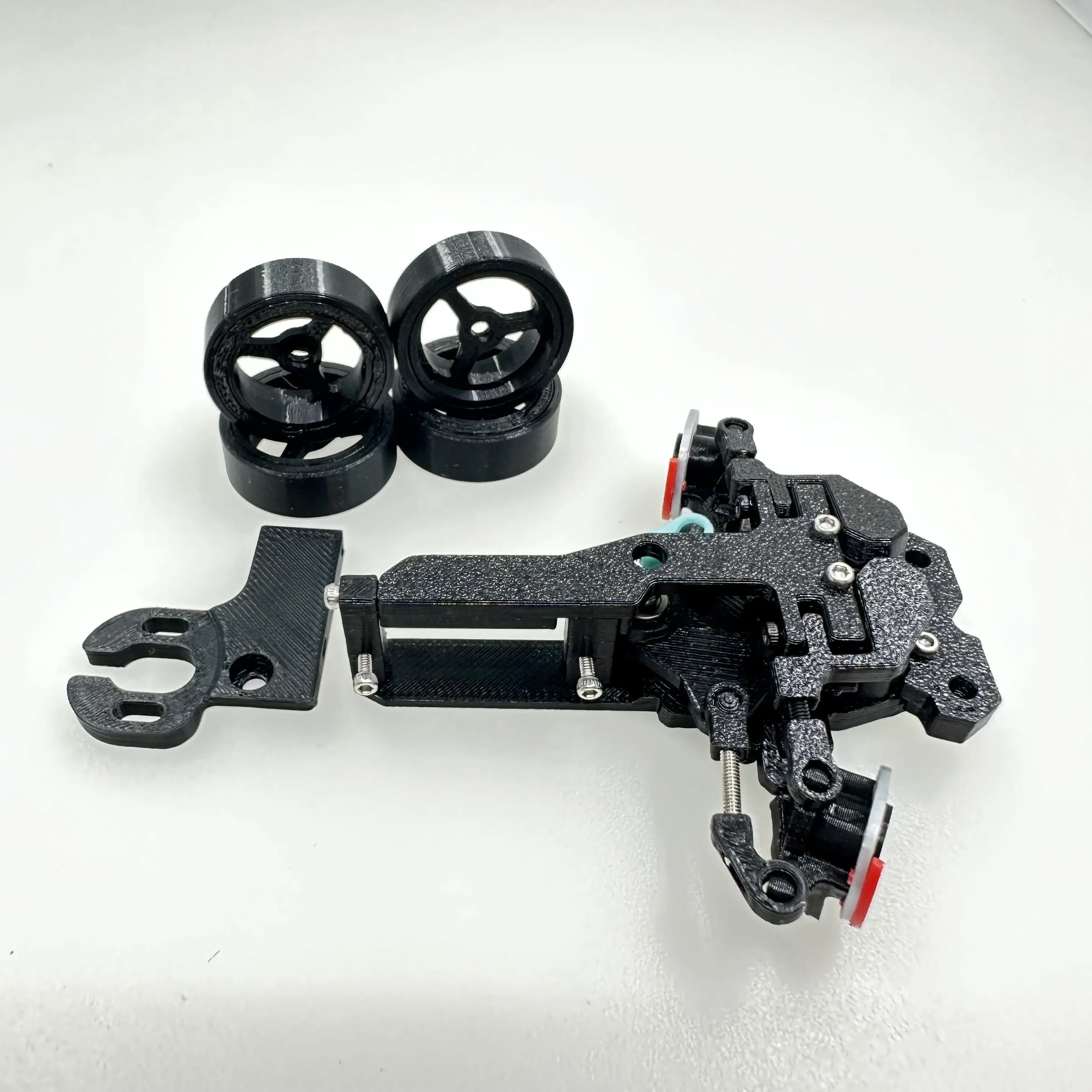 1/28 RC Car WLtoys k969 989 4WD upgrade RWD Increase Steering