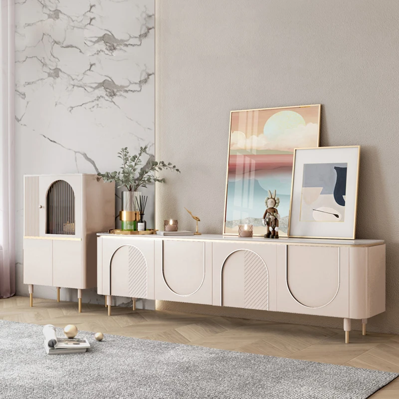 

Light Luxury Wall Cabinet Small Bedroom Storage Cabinet Modern Minimalist Living Room Tv Stands Mueblesa Home Furniture WXHYH