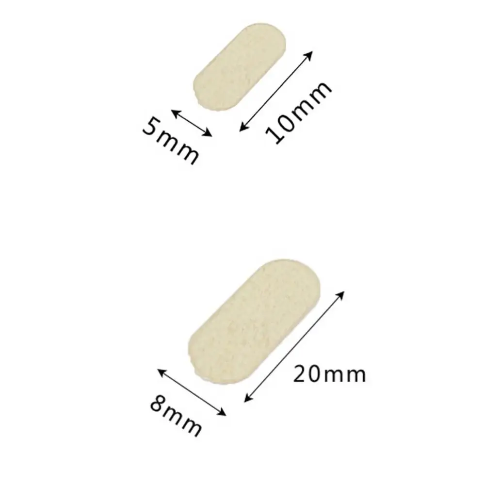 New 5/10Pcs Cello Bridge Parchment Protect E String String Protectors Parchment Instruments Parts Sheepskin Protection Pad Cello