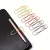 4 multifunctional pen clip pen hanging love paper clip pen button notebook accessories fixed seat pen clip 1