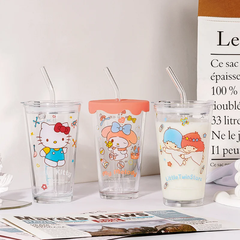 https://ae01.alicdn.com/kf/Sd6585df8792547fc81de2006171ed4f4E/Sanrio-Anime-Hello-Kitty-Glass-Straw-Cup-Milk-Cup-Cute-Cartoon-Coolommy-Melody-Beverage-Juice-with.jpg