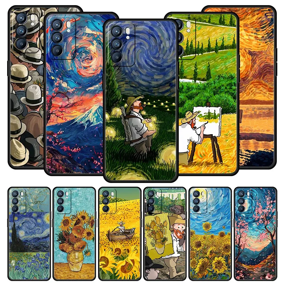Van Gogh's The Starry Night Art-Inspired Phone Case Cover
