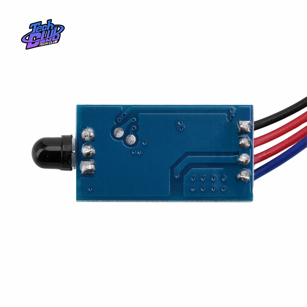 DC2.5V-5V DC5V-24V Infrared Remote Control 38KHz with IR Transmitter Receiver Module Power Supply Accessories