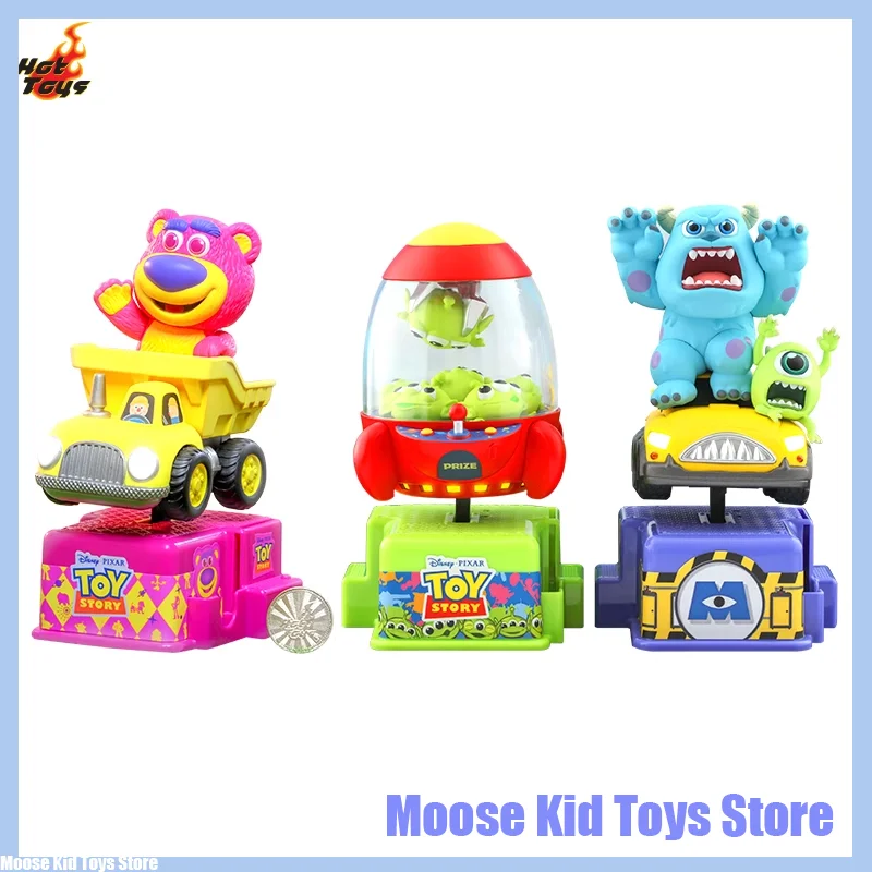 

Genuine Disney Toy Story Shaker Car Toys Strawberry Bear Monster Sullivan Alien Action Figure Cartoon Cars Decor Toys Kids Gifts