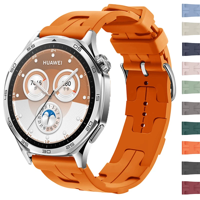 Sports Silicone Watch Strap – Soft Replacement Band Bracelet