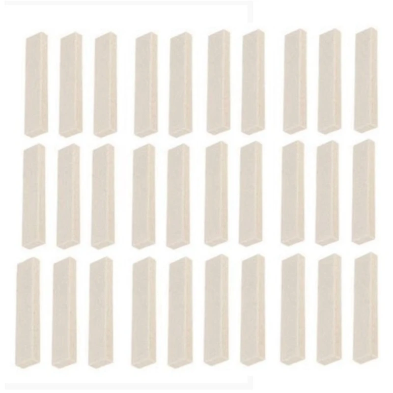 

30 шт. тормозные колодки для велотренажера, шерстяные войлочные тормозные колодки для спиннинга, велосипедные тормозные колодки, запасные части