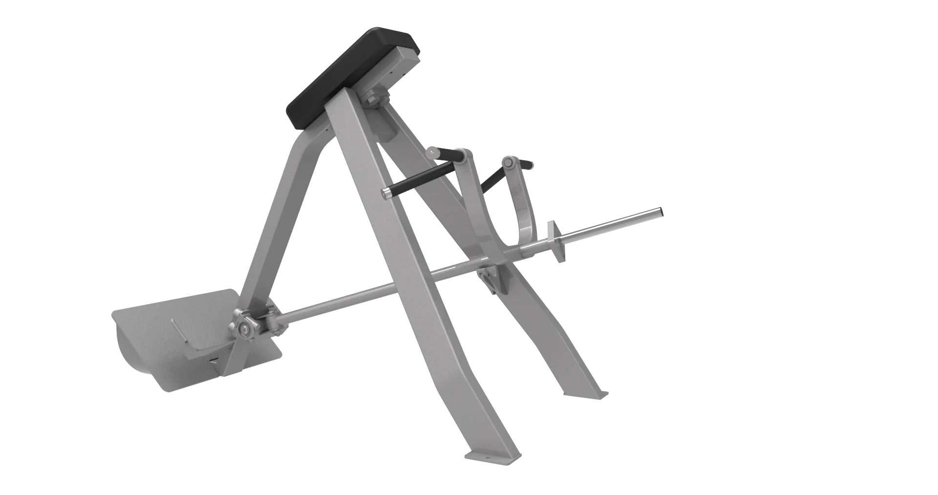 New fitness room use arm muscle training machine commercial use incline level row Incline level row