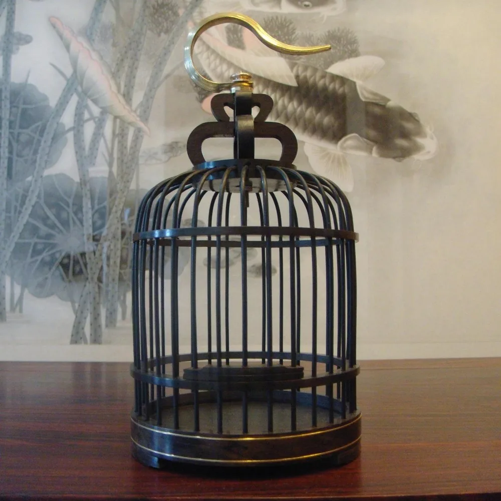 

9.5x12 cm cage oiseau Purple sandalwood Children Catch Butterflies Firefly Insect Cricket Grasshopper Cage PET bird cage
