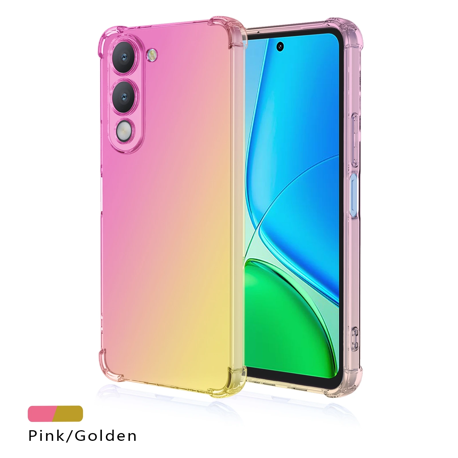 Gradient Airbag TPU Shockproof Case - Protective Cover s Coque Capa
