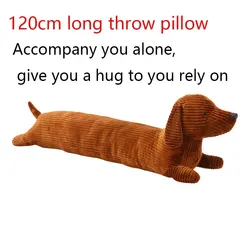 Dachshund Plush Hug Pillow - Soft & Durable Stuffed Cushion for Kids - Home & Sofa Decoration Gift (47in) (Dachshund Dog)