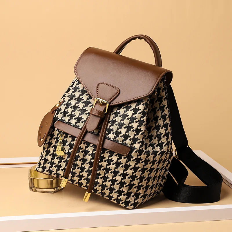 springs backpack checkered