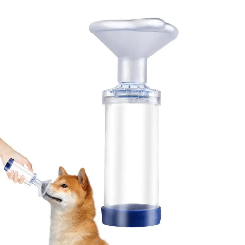 Cat Dog Inhaler Spacer Free-space Spacer For Dog/Cat Aerosol Inhaler To Support Breathing In Cats With Asthma Veterinary Tool pet inhaler spacer