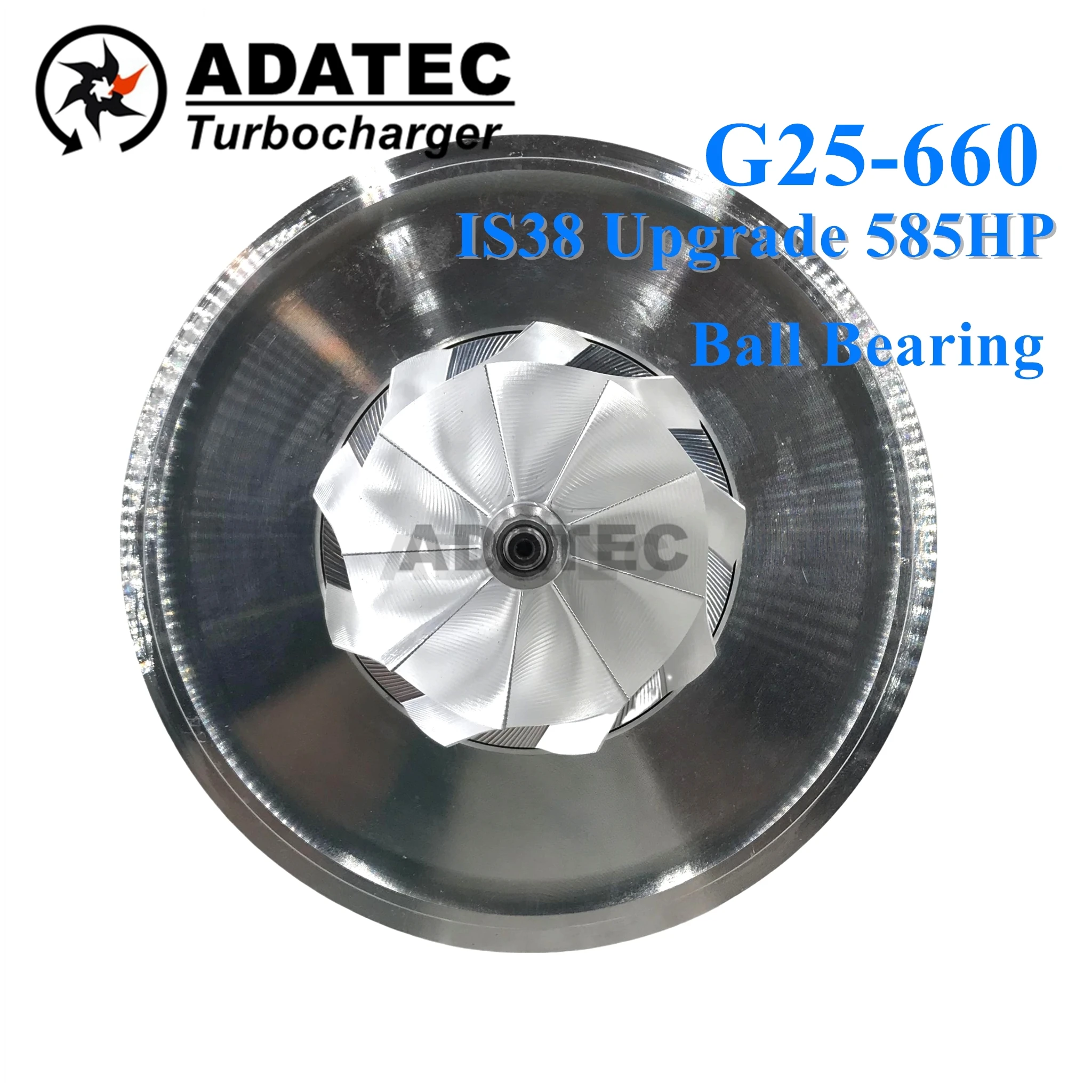 Is38 Upgrade Turbo Cartridge Chra Turbine Core Cuscinetto A Sfere G25-660 585Hp 9 Va04 06K145874G Per Volkswagen Golf Vii 2.0 R Cjxc