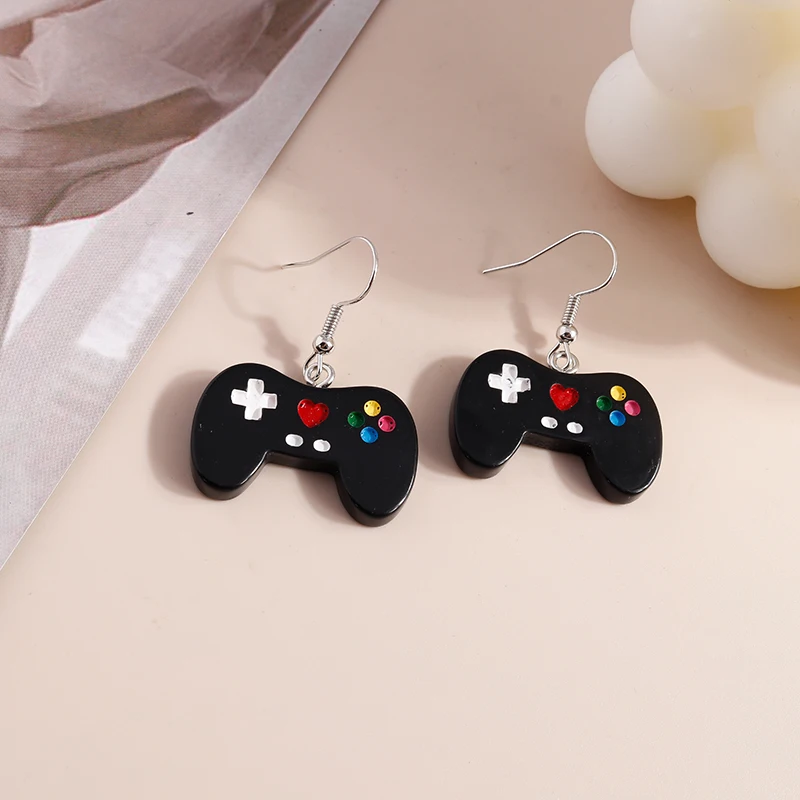 Orecchini Pendenti A Forma Di Controller Per Videogiochi | Gioielli Acrilici Per Gamer, Regalo Per Ragazze E Donne - 2