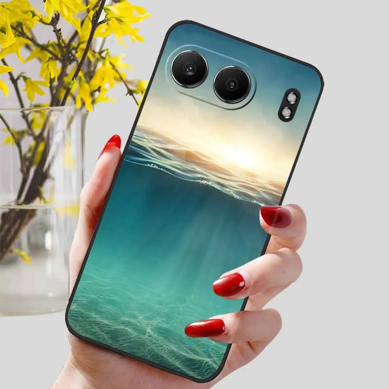 Luxurious Soft TPU Silicone Phone Cover - Beautiful Protective Back Shell