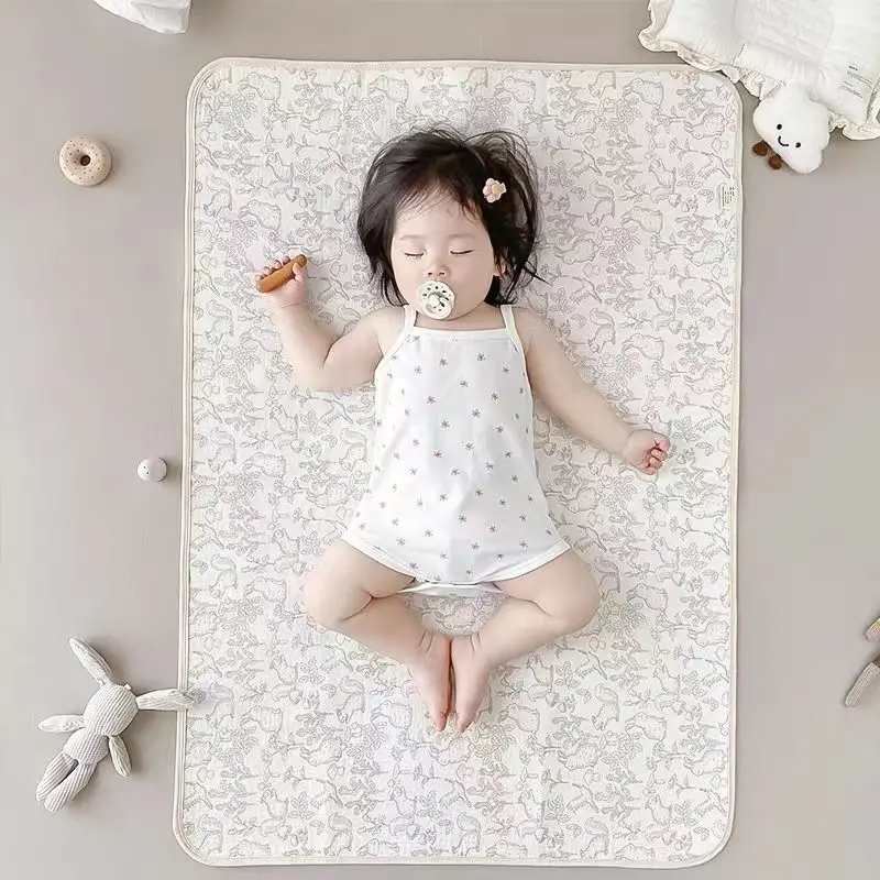 Infant Nappy Pad Baby Waterproof Washable Nappy Pad Child Moisture-Proof Pads Child Overnight Pads Kids Diapering Covers