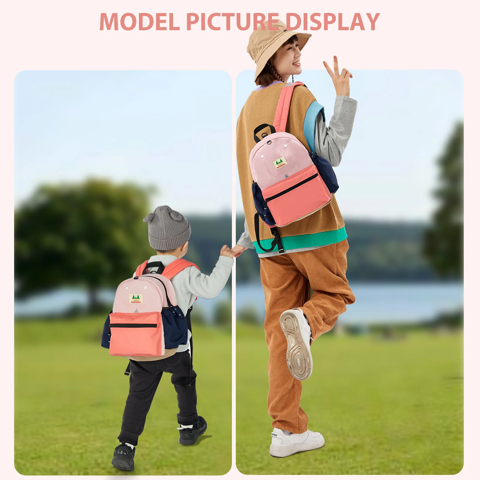 Children's Backpack, Preschool Backpack For Kids Girl Unisex Kids School Backpack for Kids 3-6 Years，Little Kid Backpack Bookbag - 5
