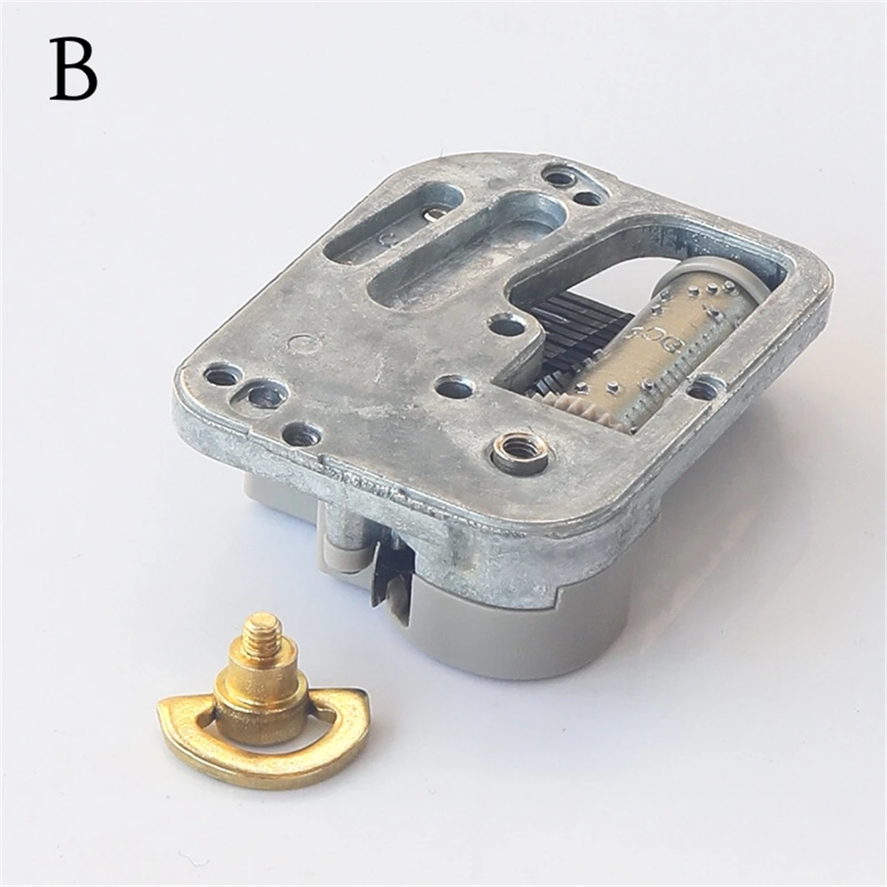 Mini 18 Tones Music Box Movement, DIY Musical Box Accessories, Clockwork Type Music Movemen, Toy Assembly Materialst 5