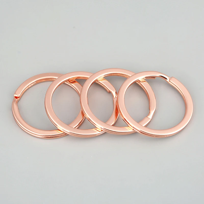 Metal Key Chains 15 20 25 28 30mm Keyring Split Ring (Never Fade) For Keychain DIY Jewelry Making Findings 10/20PCS key chains,metal keychain,key rings