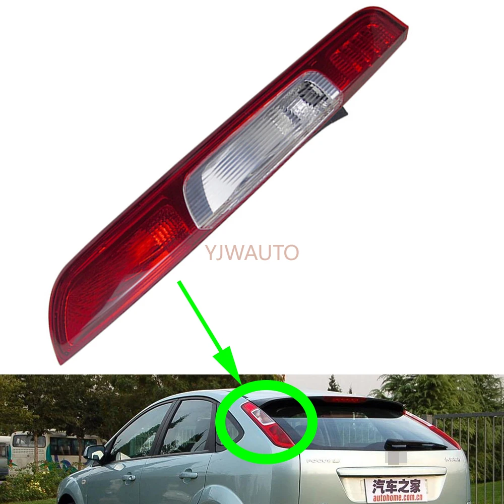 

Задний фонарь для хэтчбека Ford Focus 2005, 2006, 2007, 2008, Автомобильный задний фонарь, сигнал поворота, стоп-сигнал, светодиодсветодиодный сигнальная лампа для бамперсветильник