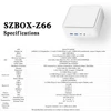 SZBOX Z66/Z69/X88 Mini PC 6600H/6900HX/8845HS DDR5 SSD PCIe3.0/4.0 Win11 Pro Wifi 6 BT5.2 Type-C Desktop Office Computer 6