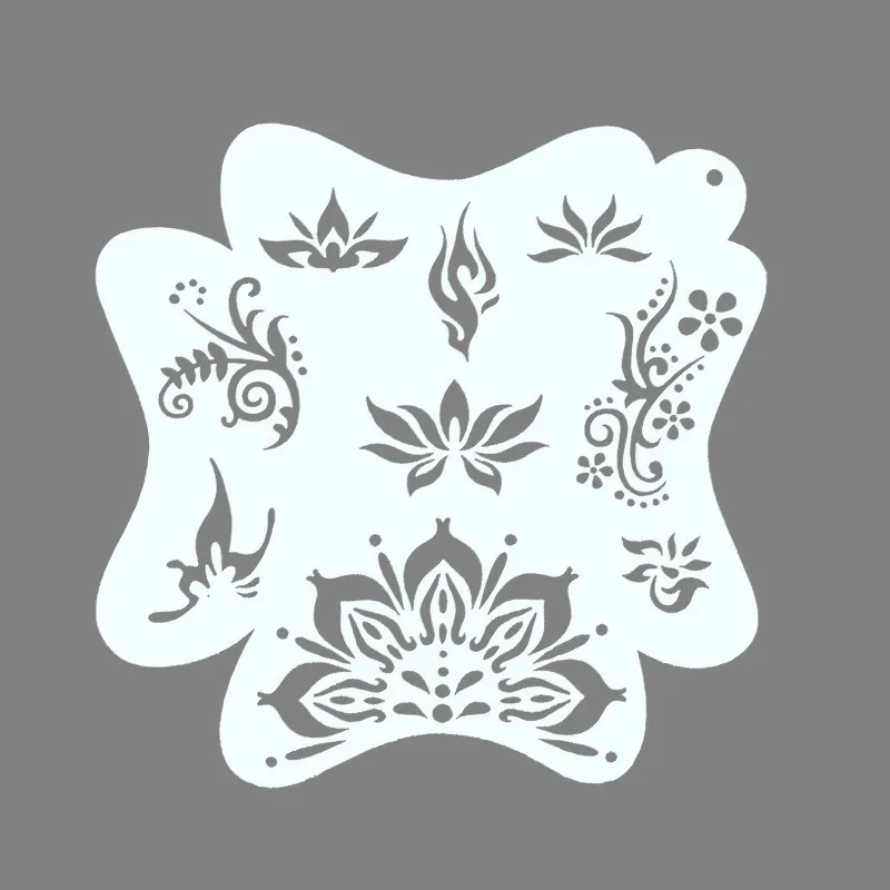 Face Painting Stencil Templates To Draw Children Stencils for Drawing Template Make-up Stencils for Facial Makeup 8PCS