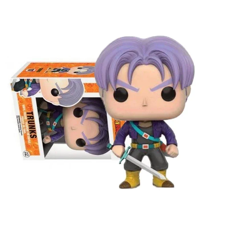 thumbnail image 4 of FUNKO POP Anime Dragon Ball Z TRUNKS #107 GOKU #109 KRILLIN #110 MAJIN BUU #111 Figura de acción Juguetes Colección Muñecas Regalos, 4 of 5