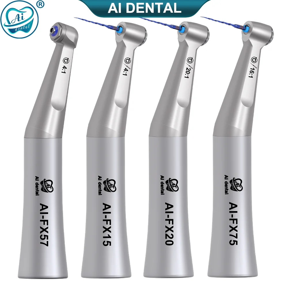 

Dental Contra Angle Handpiece FX Series low speed hand piece with push button chuck for medical instrument