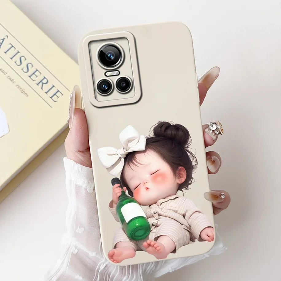 Floral Shockproof Silicone Matte Phone Case – Stylish & Protective TPU Cover