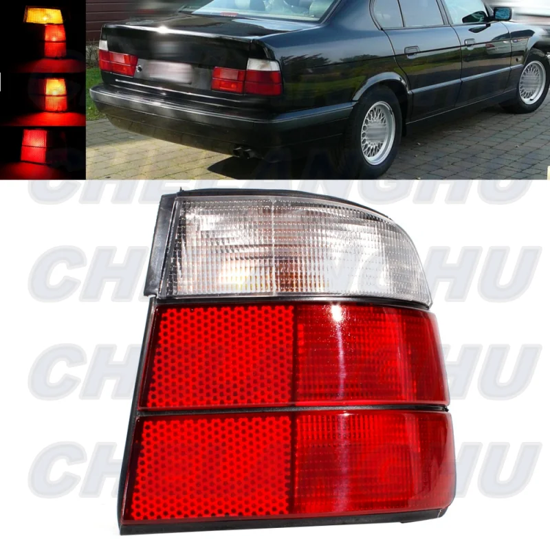 

Для BMW E34 518i 520i 525i 530i 535i 540i 1988 1989 1990 1991 1992 1993 1994 седан, правая внешняя боковая задняя фонарь