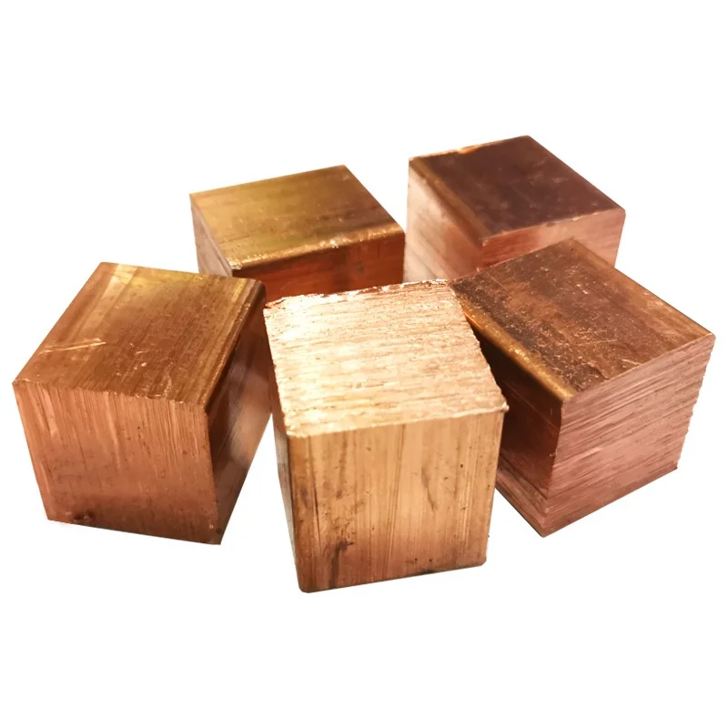 

1pcs 60*60*60mm Copper Cube block Bar Square Rod plate sheet DIY Rivet material , Building material