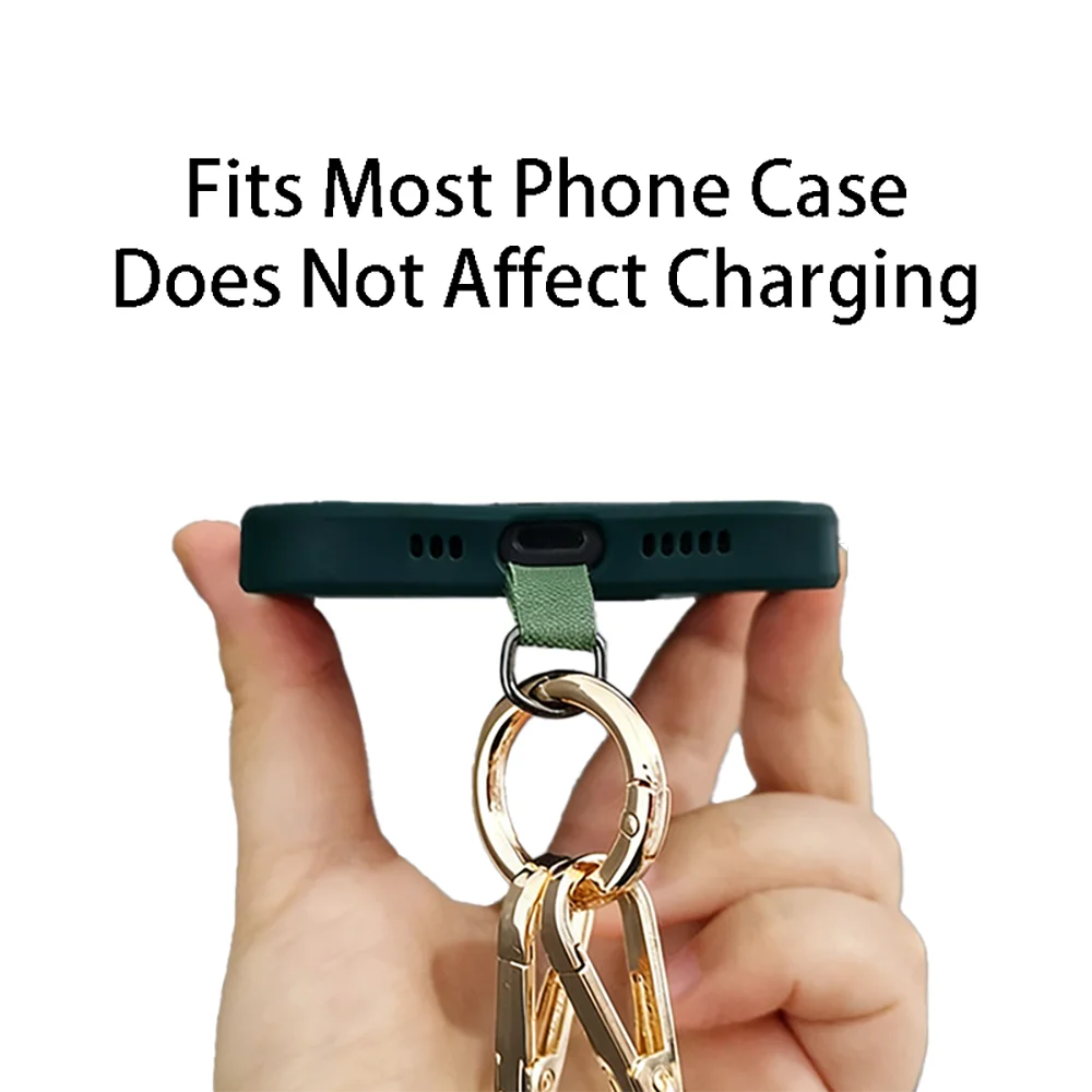 Adjustable Crossbody Phone Lanyard with Anti-Lost Neck Strap