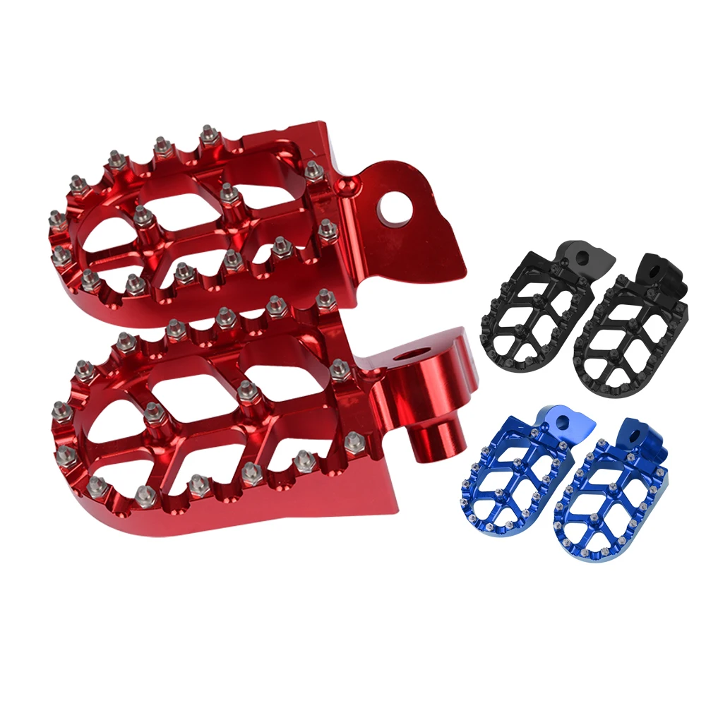 Motorcycle Footrests Motorcycle Footrest Footpeg For Yamaha YZ 65 85 125 250 125X 250X 250FX 450FX WR 250F 450F YZF WRF 250 450 2001 -