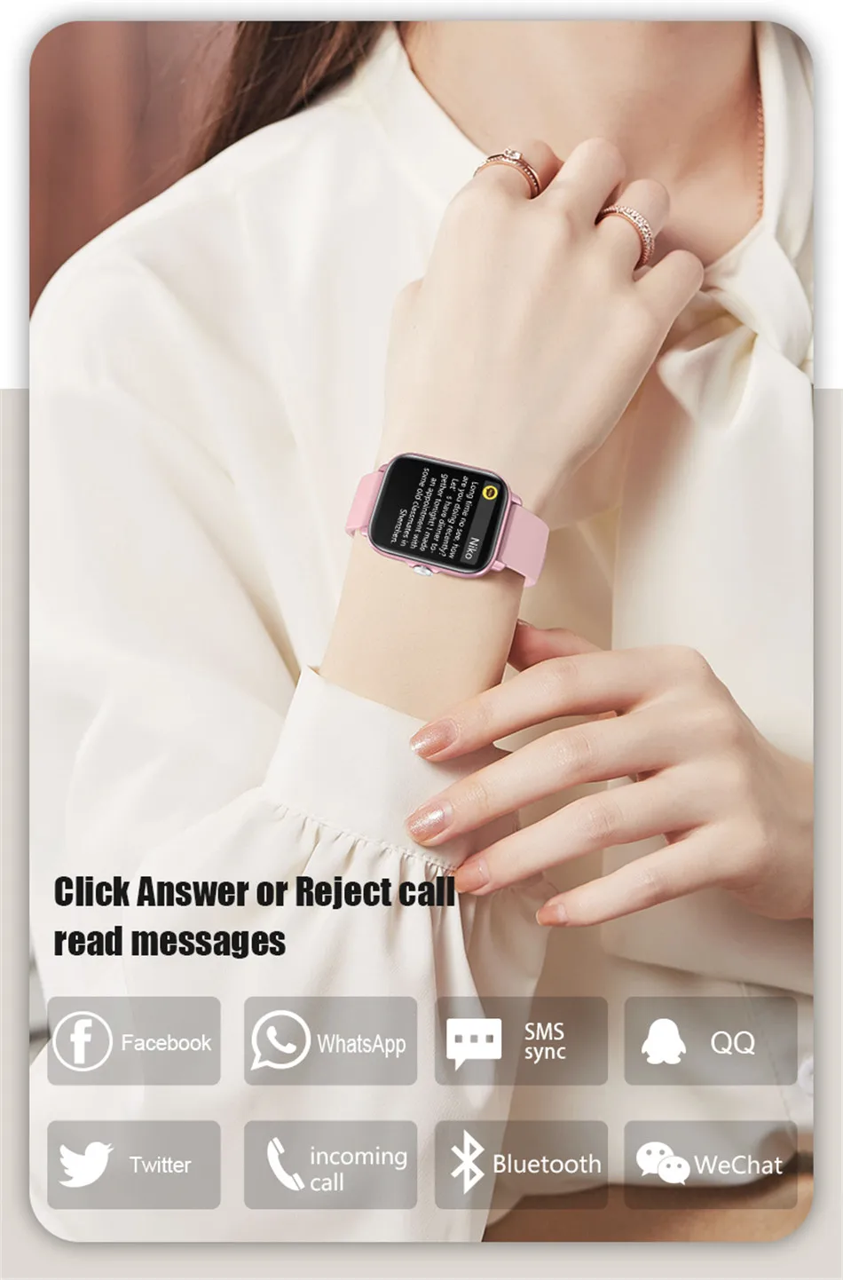 2022 New Full Touch Smart Watch Men women Fitness Watch IP67 Waterproof Bluetooth Answer Call For Android ios Men Smart Watch