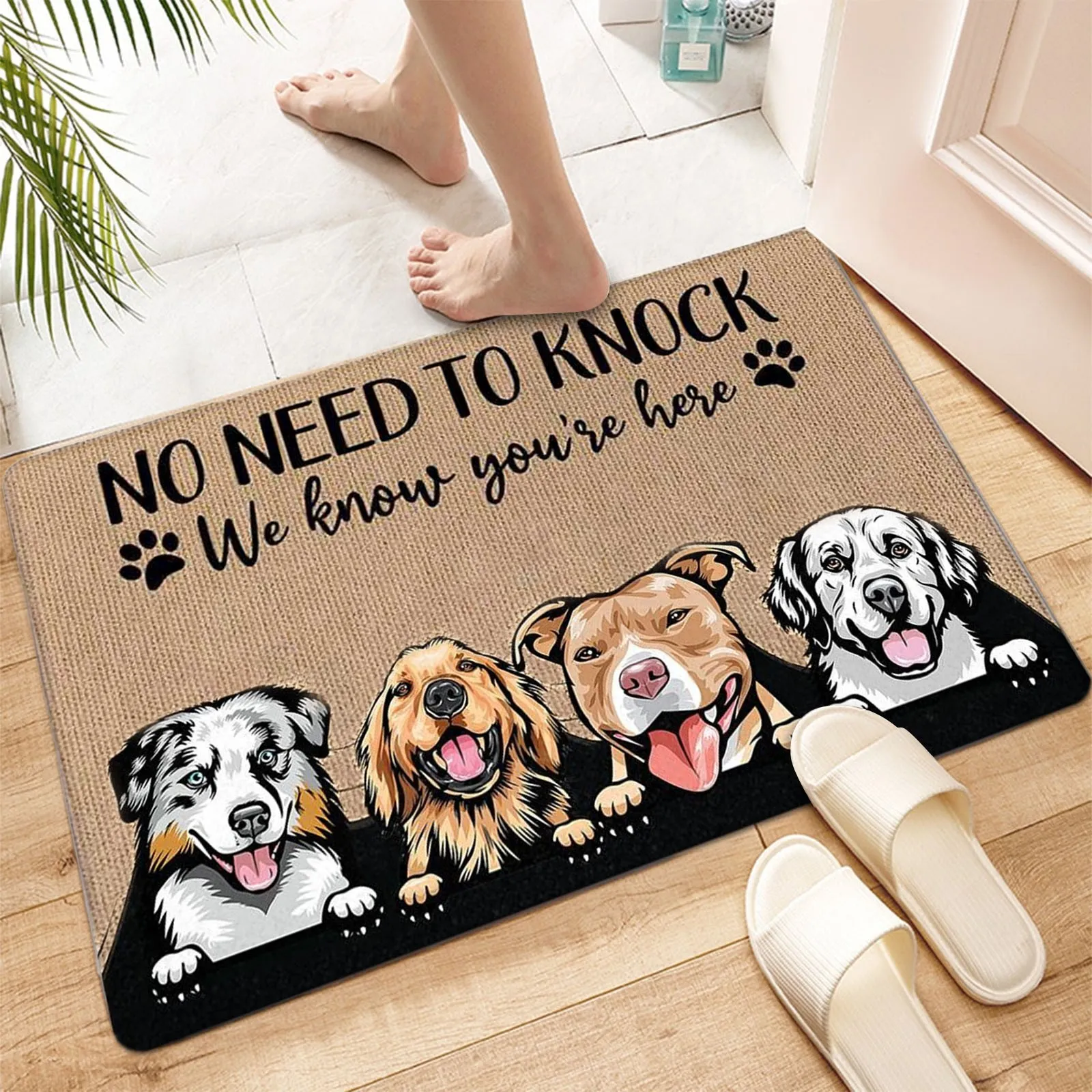 Outdoor Welkom Deurmat Entree Gepersonaliseerde Gift Tekst Naam Pet Hond Kat Foto Gedrukt Deur Mat 40X60cm Anti Slip Mat| | AliExpress