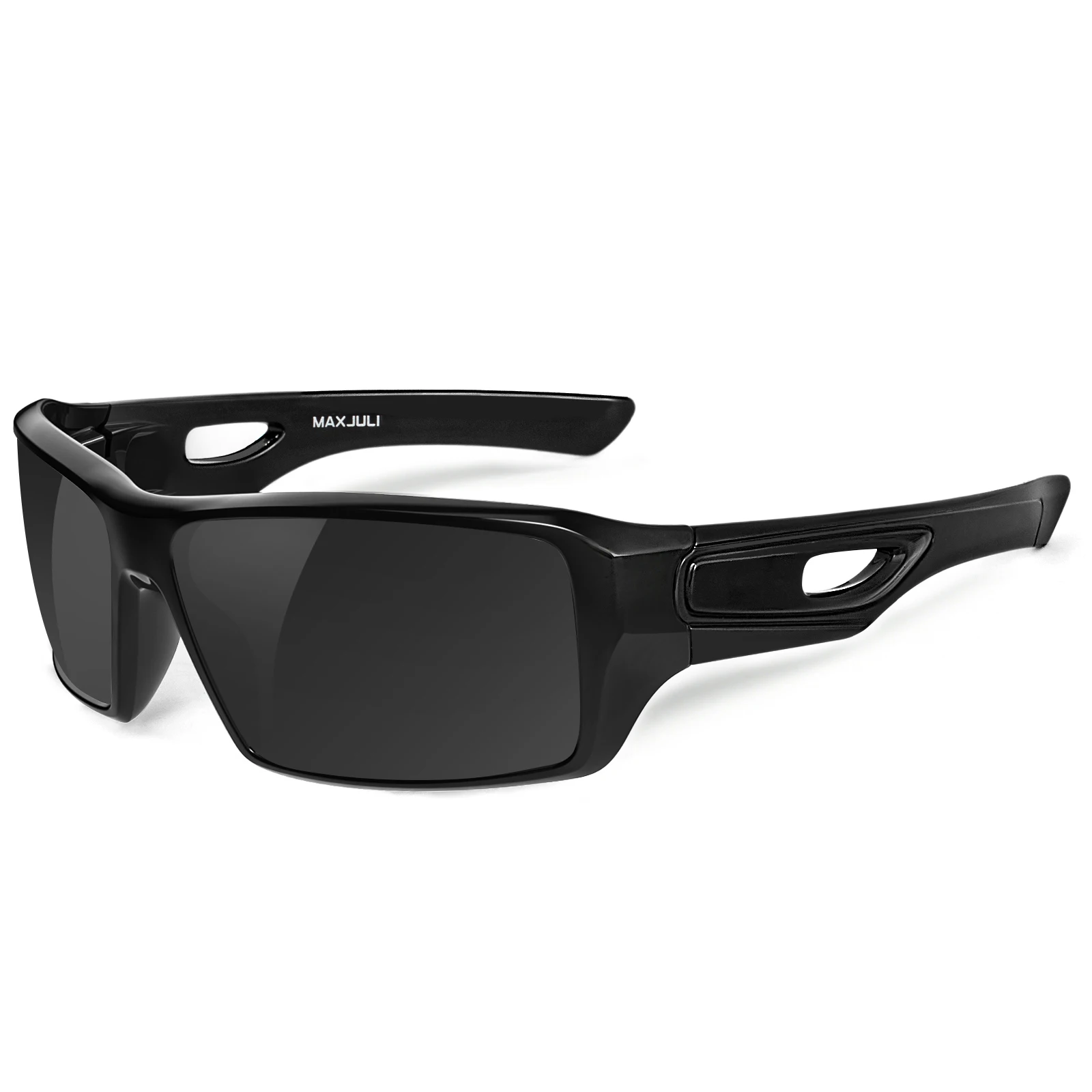 Ironman Sport Sunglasses For Men - Wrap-Around Polarized UV Protection 68mm