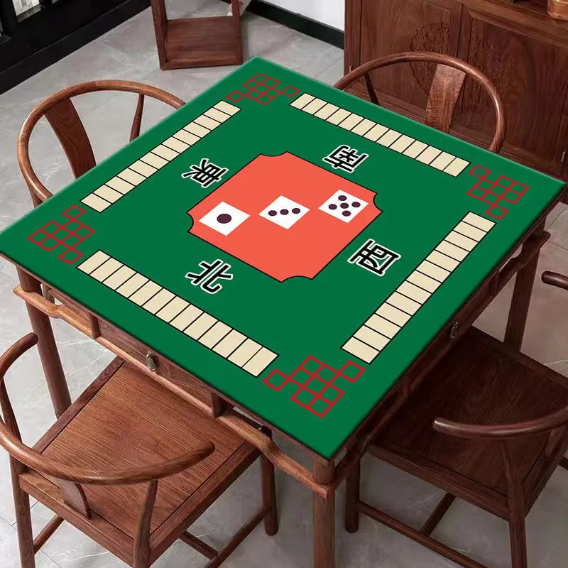 Mahjong Game Set Mahjong Mat For Table Deyimmei - Non-Slip Mahjong Table Cover With Storage Pockets, Perfect Mahjong Accessories & Gifts For Women, Men, And Mahjong Mahjong Cards Mahjong Set